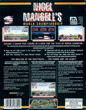 Nigel Mansell's World Championship (AGA)_Disk2 box cover back